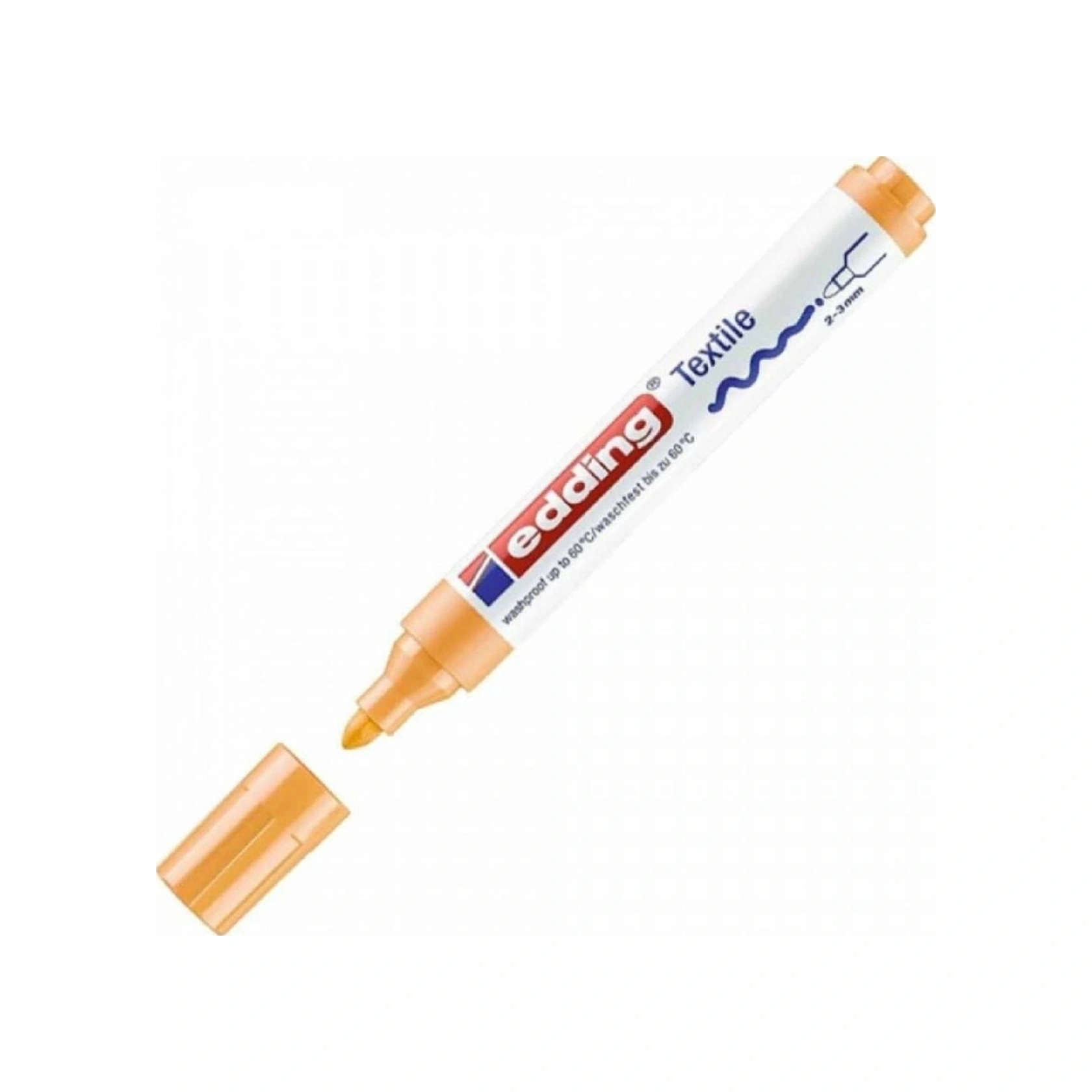 Tekstil Markör Kalemi 4500 2-3mm Açık Turuncu 16