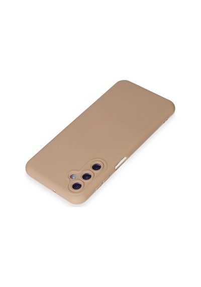 Uray Store Samsung Galaxy Uyumlu  M14 5g Kılıf Nano İçi Kadife Silikon - Pudra