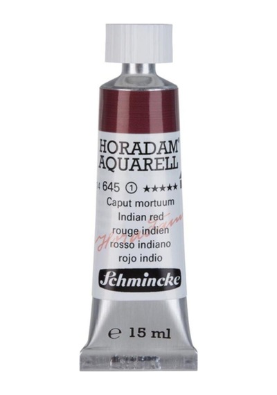 Schmincke : Horadam Aquarell Artist Sulu Boya : 15 Ml Tüp : Seri 1 645 Indian Red
