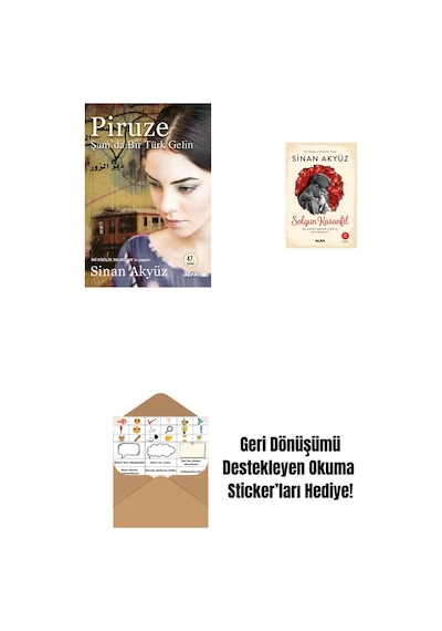 Piruze - Şam'da Bir Türk Gelin + Solgun Karanfil + Okuma Sticker'ları