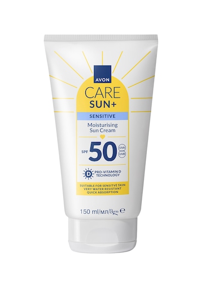 Avon Sun+ Protect Hassas Ciltler İçin Nemlendirici Güneş Kremi SPF50 3 x 150 ML