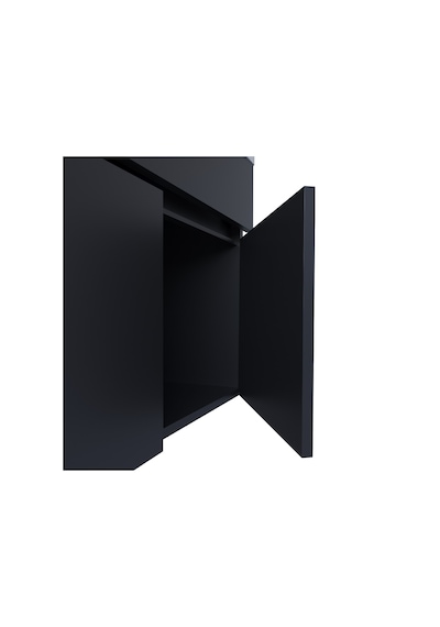Teta Home Kahire 80 Cm Mdf Banyo Dolabı Seti Antrasit