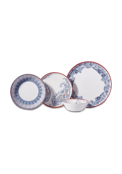 Korkmaz Iona Collection 16 Parça Desenli Yemek Takımı