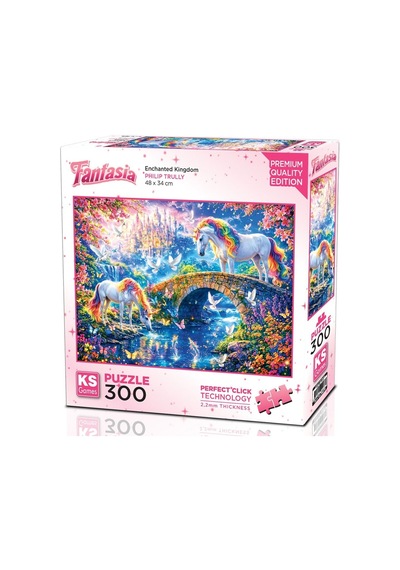 Ks Games 300 Parça Büyülü Krallık Enchanted Kingdom Puzzle - Philip Trully - 19273