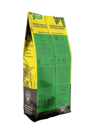 Oze Brazil Santos Filtre Kahve 250G Moka Pot