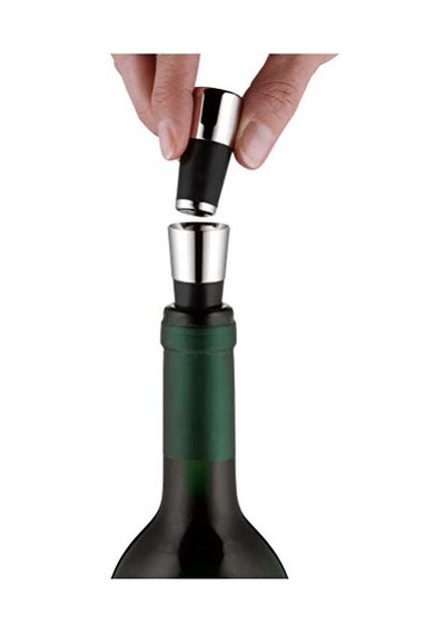 Vino Çelik Şarap Dekanteri &amp Tıpası