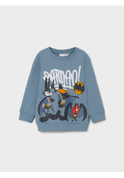 Name It Loney Tunes Duman Yeşili Erkek Çocuk Sweat 13221179 001 Yeşil
