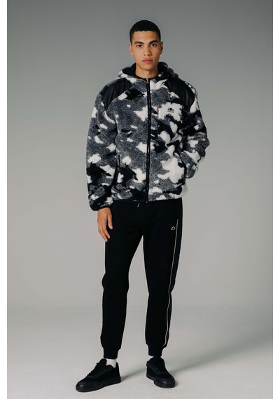 Ellesse Erkek Ceket Em235-bkd Siyah-gri Siyah-gri Siyah - Gri