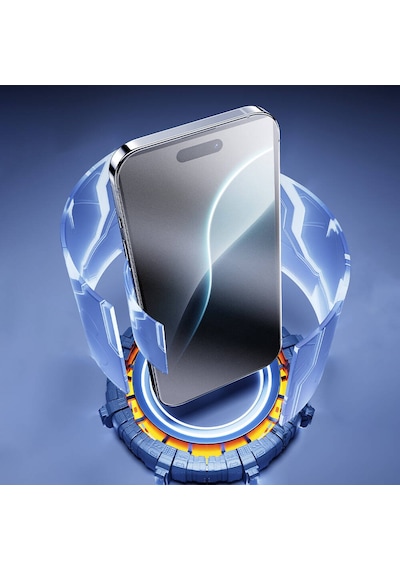 Apple Uyumlu   iPhone 14 Pro Oyunculara Özel Mat Ekran Koruyucu Benks Joytouch Uygulama Aparatlı