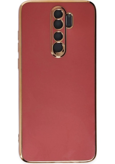 Newface Xiaomi Redmi Note 8 Pro Kılıf Volet Silikon Glblseme - 64 - Kırmızı