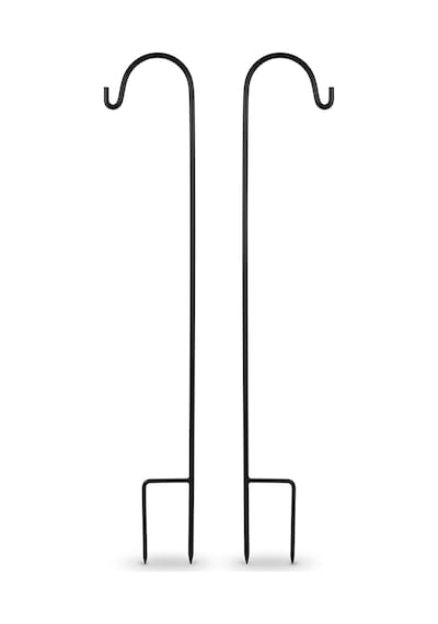 Çelik Bahçe Kazığı 160 Cm 2'li Set Siyah - Çit, Bitki Ve Dekorasyon Direği