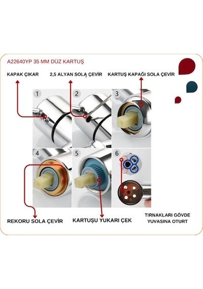 Artema A22640yp 35 Mm Düz Kartuş Kerox Özellikli 1 Adet Mavi Renkli Yüksek Kalite Diğer