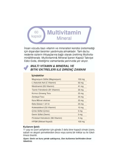 Mindivan Multivitamin