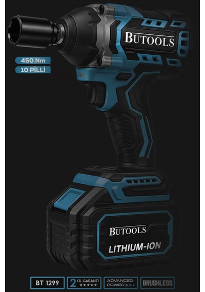 Butools ST-23 450 NM Akülü Somun Bijon Sökme Makinesi Mavi