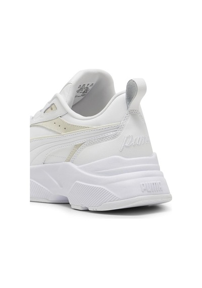 Puma Cassia Lux Kadın Günlük Spor Ayakkabı Beyaz Beyaz