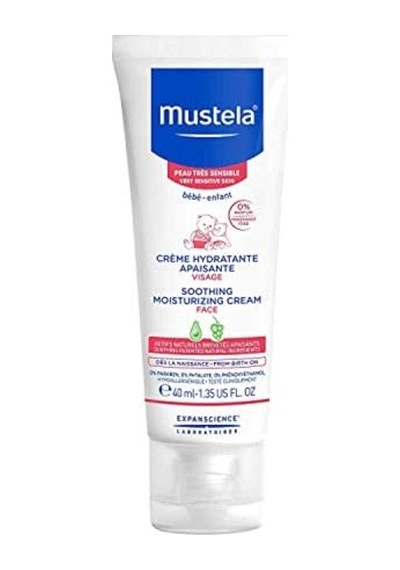 Mustela Mustela Çok Hassas Ciltler İçin Rahatlatıcı Yüz Kremi 40 Ml 1 Paket