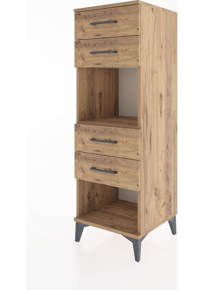 Hyperion Dolap Tek Raflı 4 Çekmeceli 44x44x134 Çam-çam Çam Hyperion Dolap Tek Raflı 4 Çekmeceli 44x44x134 Çam-çam Çam