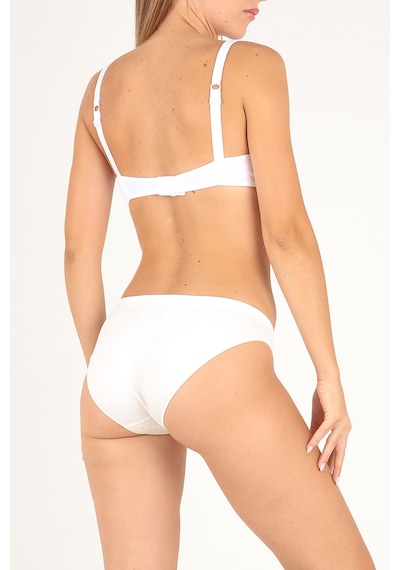 Doremi Seamless Kapsız Straplez Wire Sütyen Beyaz-75 Beyaz