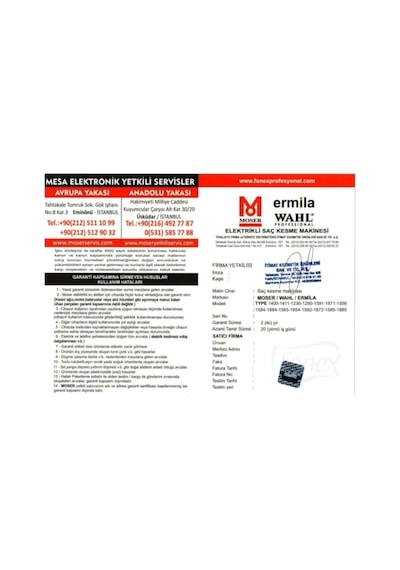 Elektrikli Saç Sakal Tıraş Makinası 1400 0278