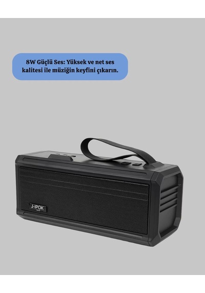 Hepsi Taşınabilir J-ıpox P520 1200 Mah Bluetooth Hoparlör Mikrofonlu Yeni Nesil Najmaddin