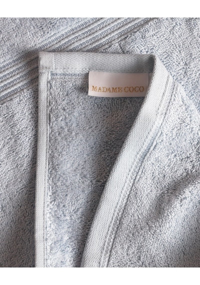 Madame Coco Clarette Banyo Havlusu - Soft Mavi - 90x150 Cm 8684427003534 Çok Renkli