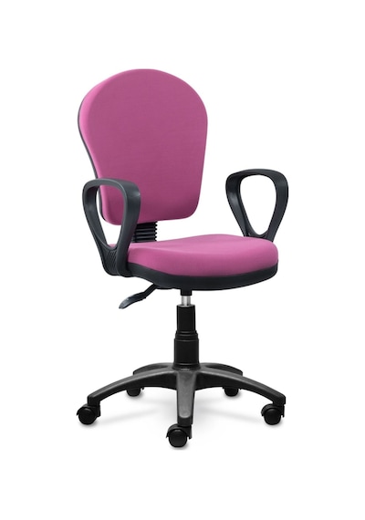 Ofiscombin Ofis Büro Ev Bilgisayar Öğrenci Ders Çalışma Koltuğu Pembe Kumaş 00047499107