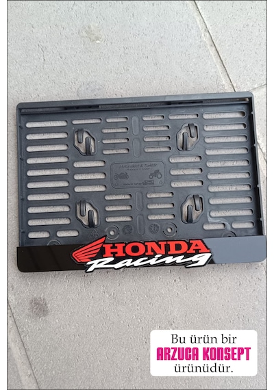Motosiklet Plakalığı - Honda Racing Motor Plakalığı Honda Honda Racing Motor Plakalık