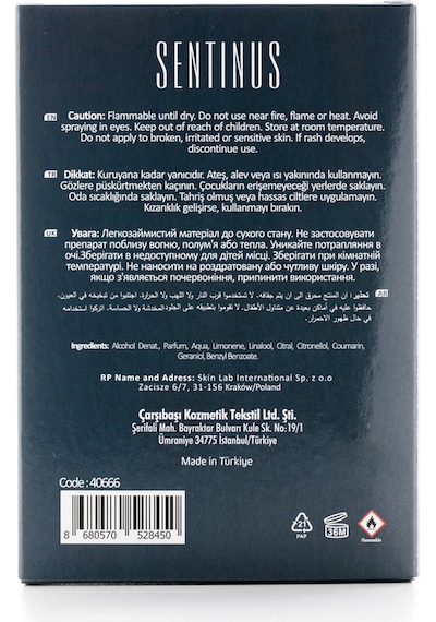 Alberto Taccini Sentinus Erkek Parfüm EDP 50 ML