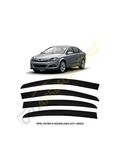 Opel Astra H Sedan 4 Lü Mugen Cam Rüzgarlığı N11.36850