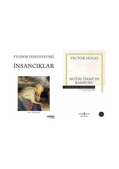 İnsanciklar + Notre Dame İn Kamburu 2li Set