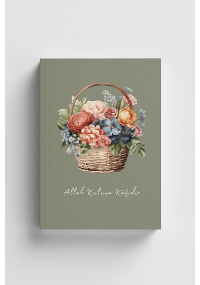 Allah Kuluna Kafidir İslami Defter Ayet-hadisli Çok Renkli