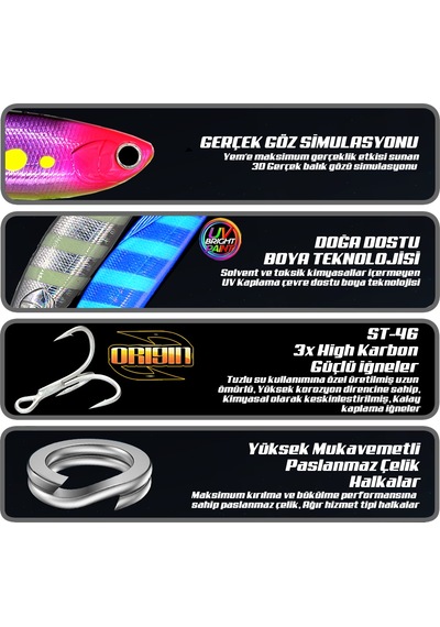 Eurofish Aragon Vixen Vib 70mm 18gr Vibrasyon Maket Balık