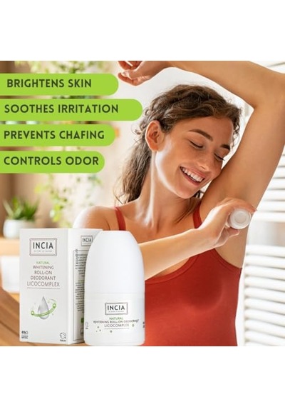 Incia Natural Whitening Beyazlatıcı Kompleks Doğal Roll-on Deodorant 50ml 1 Paket