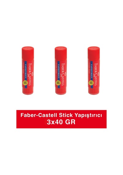 Stick Yapıştırıcı 40 Gr 3 Adet