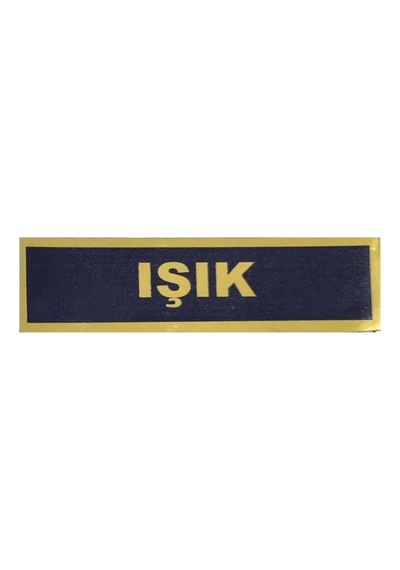 Pvc Jandarma Asayiş İsimlik -