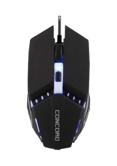 Concord C-21 Kablolu 2400 DPI RGB 4 Tuşlu Işıklı Oyuncu Mouse Fare