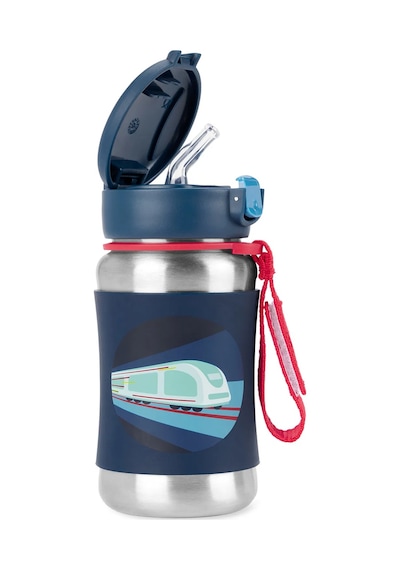 Skip Hop Spark Style Pipetli Paslanmaz Çelik Suluk Tren Karışık