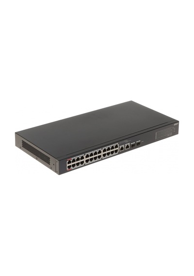 Dahua Cs4226-24et-375, 24port, Megabit, Poe 375w, 2 Port Gigabit Lan, 2 Port Sfp Gigabit Combo, Cloud Yönetilebilir, Switch