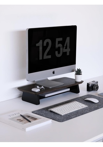 Tr Küçük Monitör Standı Ceviz