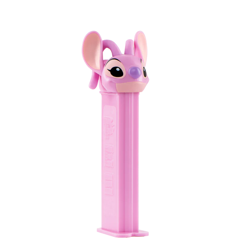 Pez Dispenser Stitch Angel Meyve Aromalı Şekerleme Makinesi Ve Şekerleme Yedekleri