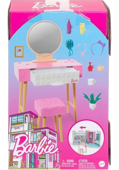 Hjv32 Barbie'nin Ev Dekorasyonu Oyun Setleri