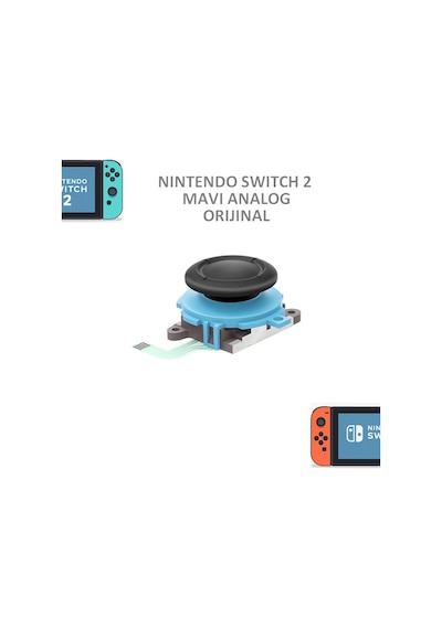 Nintendo Switch 2 Ns2 Joystick Joycon Analog Stick V2 Mavi