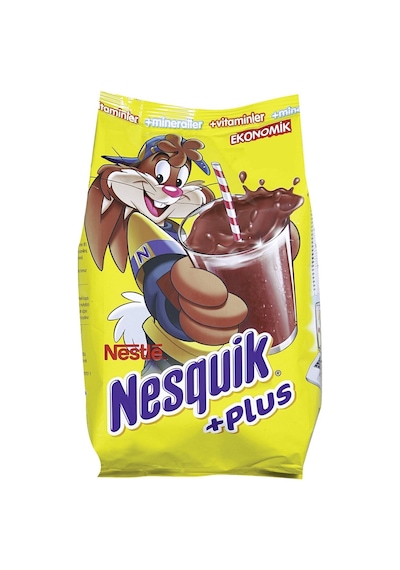 Nestlé Nesquik Kakaolu Toz İçecek 375 G - Vitaminli Çikolatalı Süt Keyfi 8'li Avantaj Paketi - Tarı