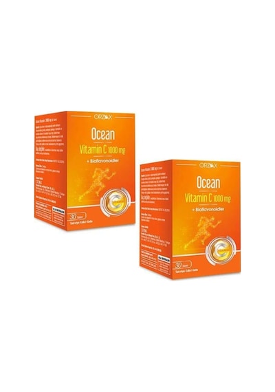 Vitamin C 1000 Mg 30 Tablet-2 Adet