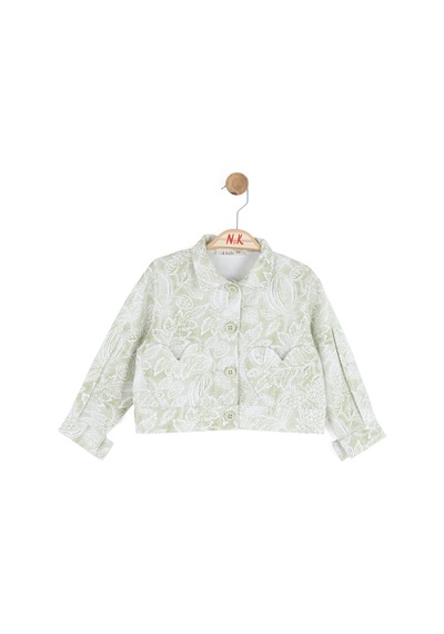 Xo Kids Kız Çocuk Ceket 1-4 Yaş 31613 Yeşil