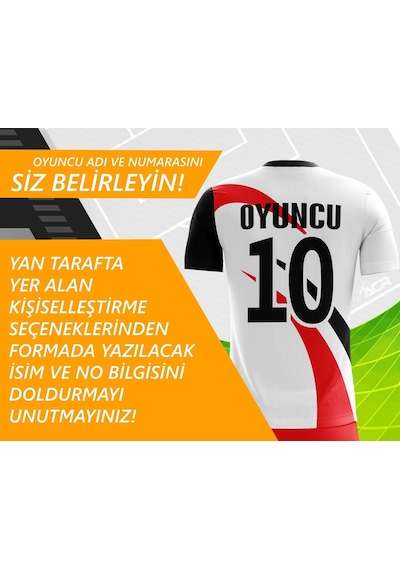 Acr Giyim Kişiye Özel Futbol Forması - Dizayn : Lale
