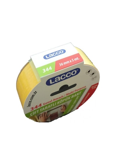 Lacco Çift Taraflı Köpük Bant 36mm 5mt