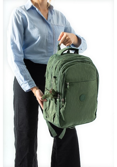 Ultra Hafif Çok Cepli Orta Boy Sırt Çantası Yeşil Model: 571-3k