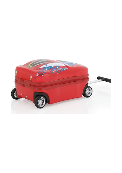 Mçs Group V306 Abs Çocuk Valiz-yellow Car Rocket Car Kırmızı