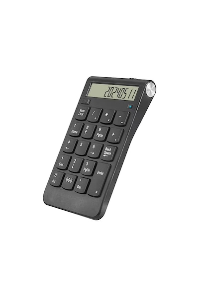 Cr43 2'si 1 Arada Kablosuz Bluetooth Ve 2.4 Ghz Bağlantı Nümerik Klavye Ve Hesap Makinesi Keypad Numlock Numped